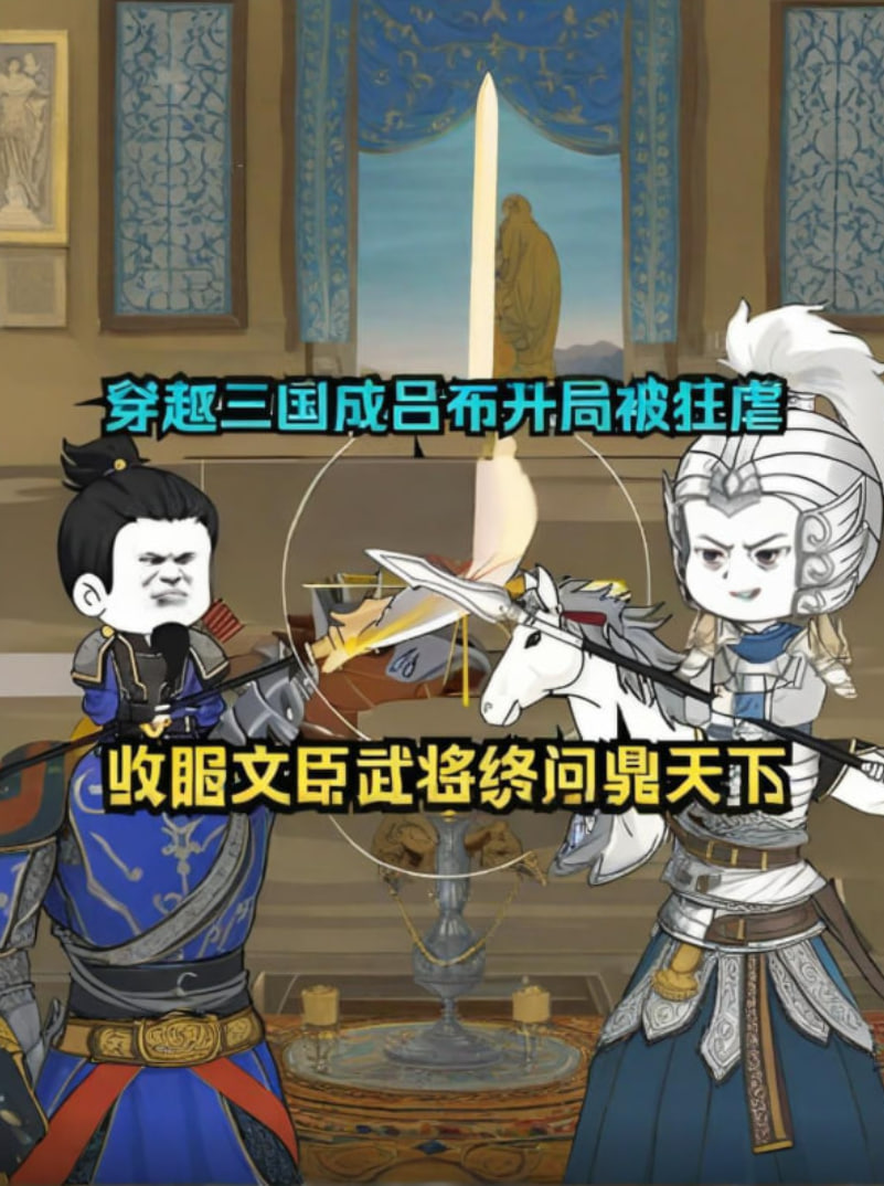 穿越三国成吕布，收服文臣武将最终问鼎天下！(全集)
