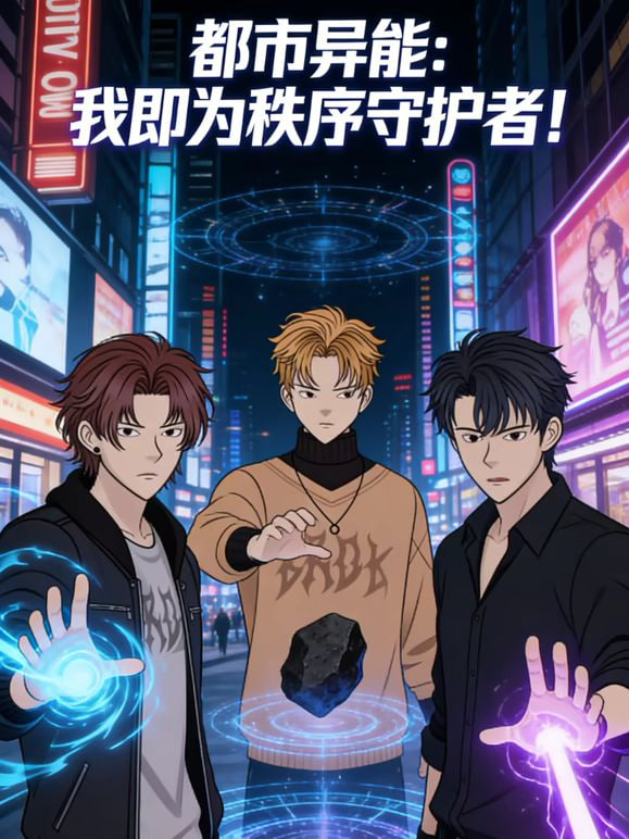 都市异能,我即为秩序守护者！动态漫画