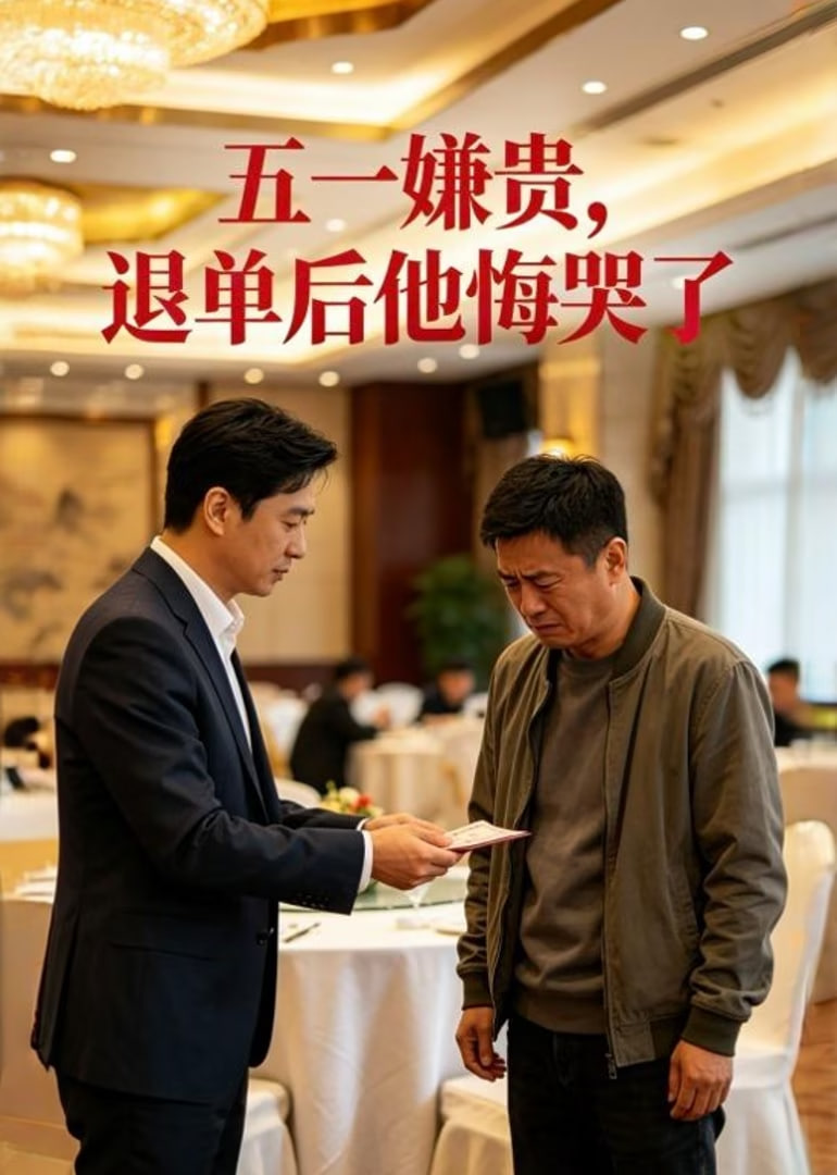 五一嫌贵，退单后他悔哭了(全集)